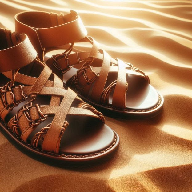 handmade leather Tanahiyot sandals